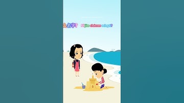 Học tiếng trung qua bài hát Hỏi tên | Tiếng trung trẻ em AARON