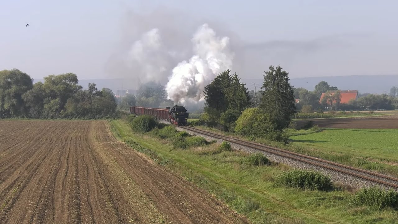 Kaum zu glauben, Dampfloks auch heute noch im planmäßigen Güterverkehr unterwegs