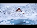 🔥Beautiful Snow Scene - Winter Scene - Relaxing Piano Sleep Music: Meditation, Study & Spa Music #32