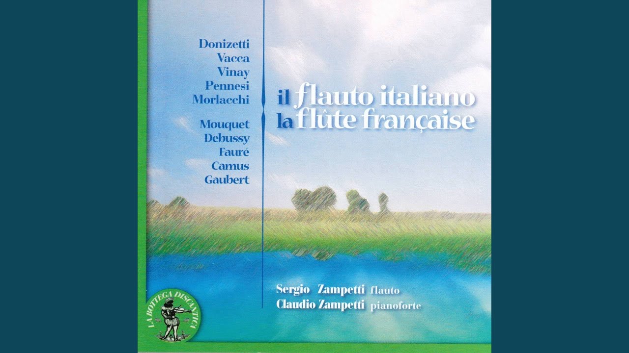 Jules Mouquet Sonata La Flute de Pan, Op. 15 Pan et les bergers YouTube