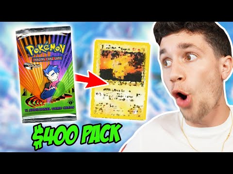 $400 VINTAGE GYM CHALLENGER 1ST EDITION BOOSTER OPENING + CHILLING REIGN BOOSTER BOX