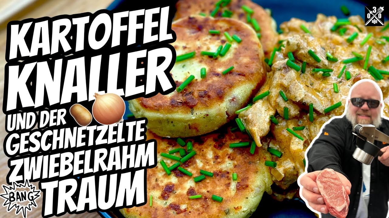 Linneweber mit Zwiebel Geschnetzeltem in Rahm - 030 BBQ