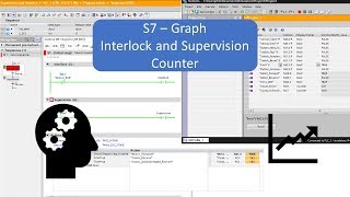 TIA Portal: S7-Graph Interlocks, Supervision and Counter