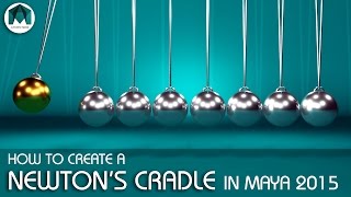 Maya 2015 tutorial - how to create newtons cradle in this i'll show
you 2015. keep watching namastey dosto phir...