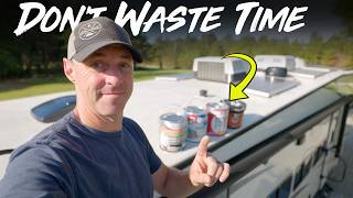 Do RV Roof Coatings Really Work I Tested 6 To Find Out.