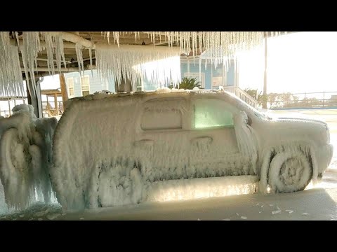 Hundreds of frozen cars! Intolerable frosts hit Vladivostok, Russia