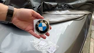 How to replace the trunk emblem on a BMW E92 / E93