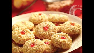 Nutty Cherry Cookies #Baking Series # 7_R6