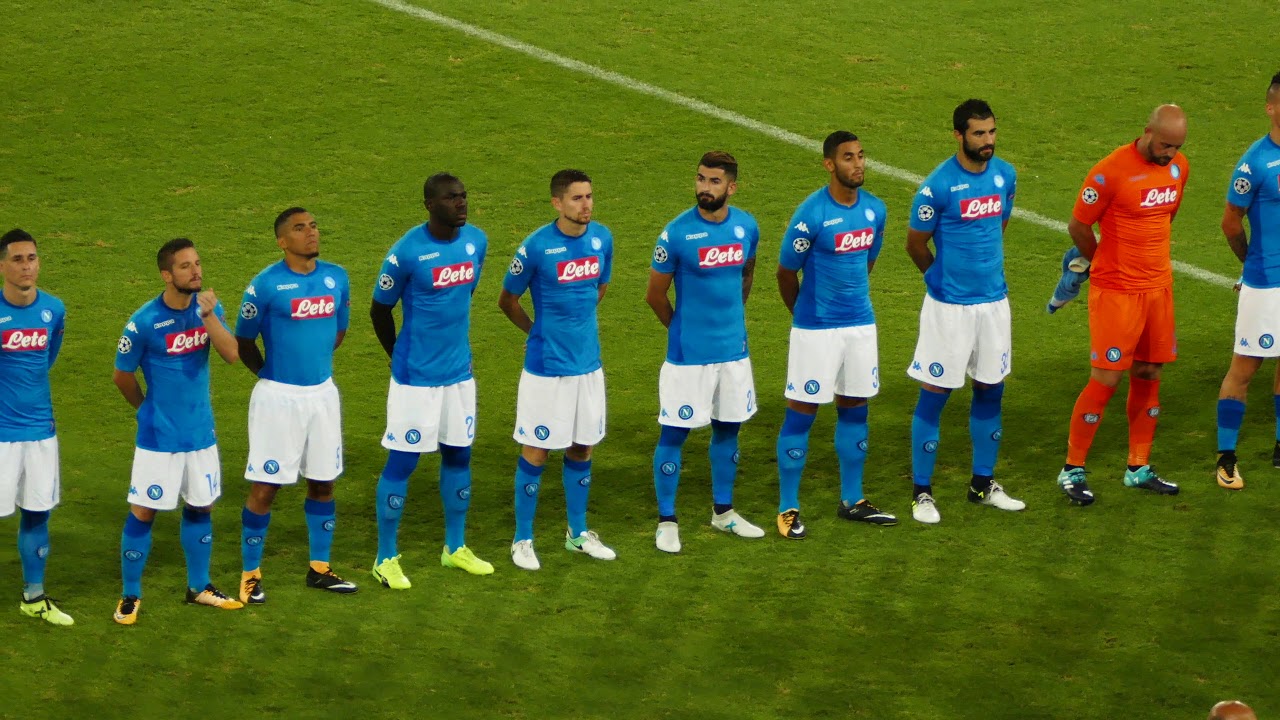 Napoli-Nizza, urlo Champions in 4K con zoom sui giocatori