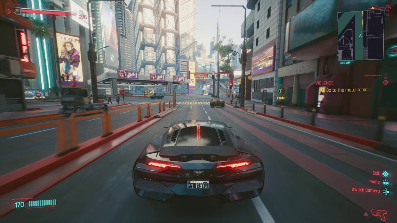 Cyberpunk 2077 Cars Cannot Swim YouTube