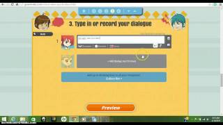 How to make a template video on Go!Animate