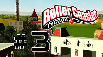 Roller Coaster Tycoon 3 | Building a New Park With Custom Scenery and Time Lapse