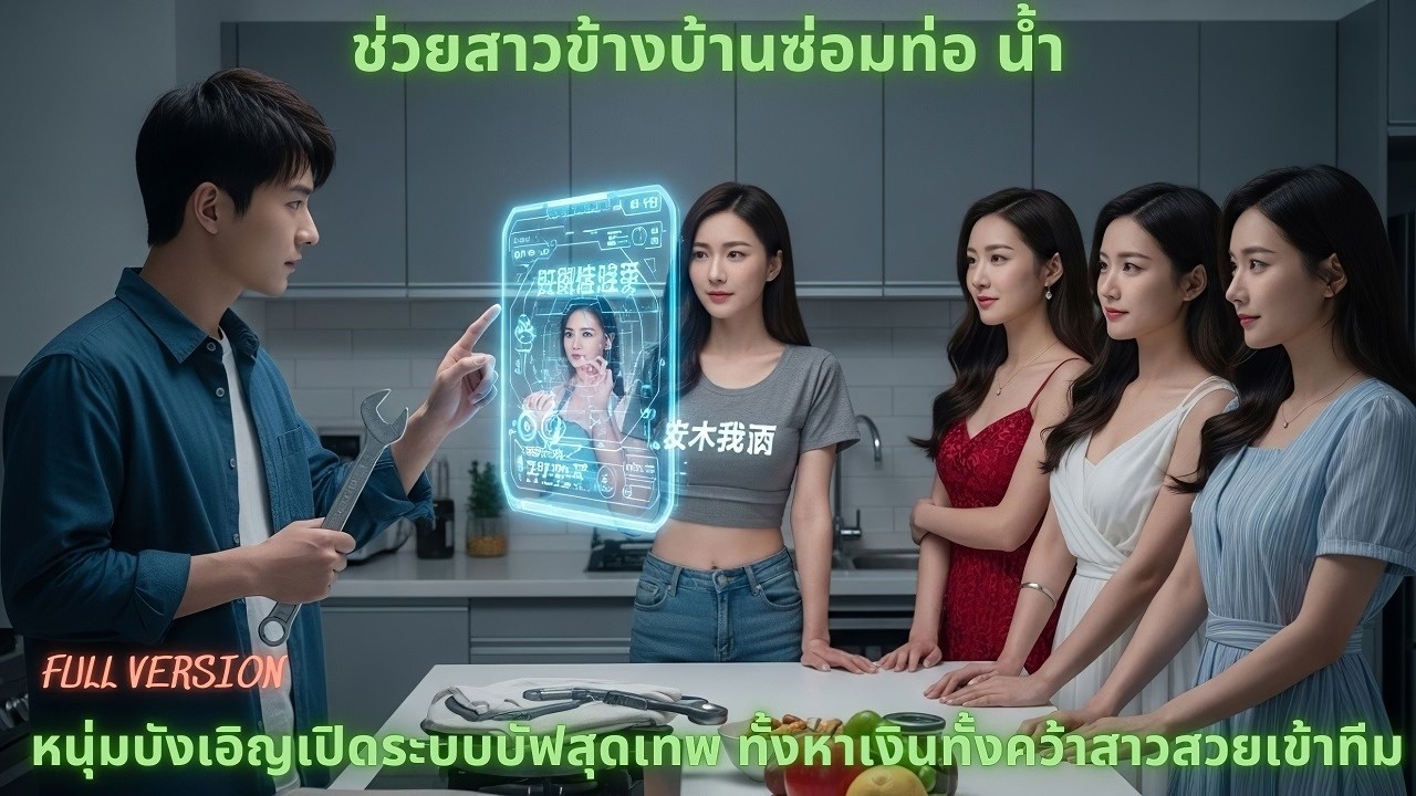 [หนังจีน] ช่วยสาวข้างบ้านซ่อมท่อ น้ำ หนุ่มบังเอิญเปิดระบบบัฟสุดเทพ ทั้งหาเงินทั้งคว้าสาวสวยเข้าทีม