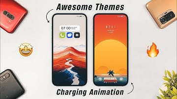 Best Awesome HyperOS Themes - Charging Animation⚡
