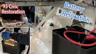 Battery Relocation - Civic Restoration 15 by E-Dod 2,028 views 1 year ago 10 minutes, 1 second