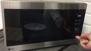 RFID Label in a Microwave