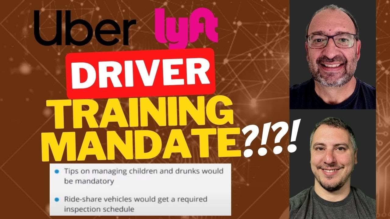 Drivers In California Required To Take Rideshare Training! - YouTube