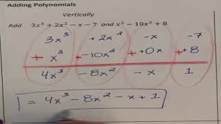 Lesson 4.2 Adding Polynomial Functions