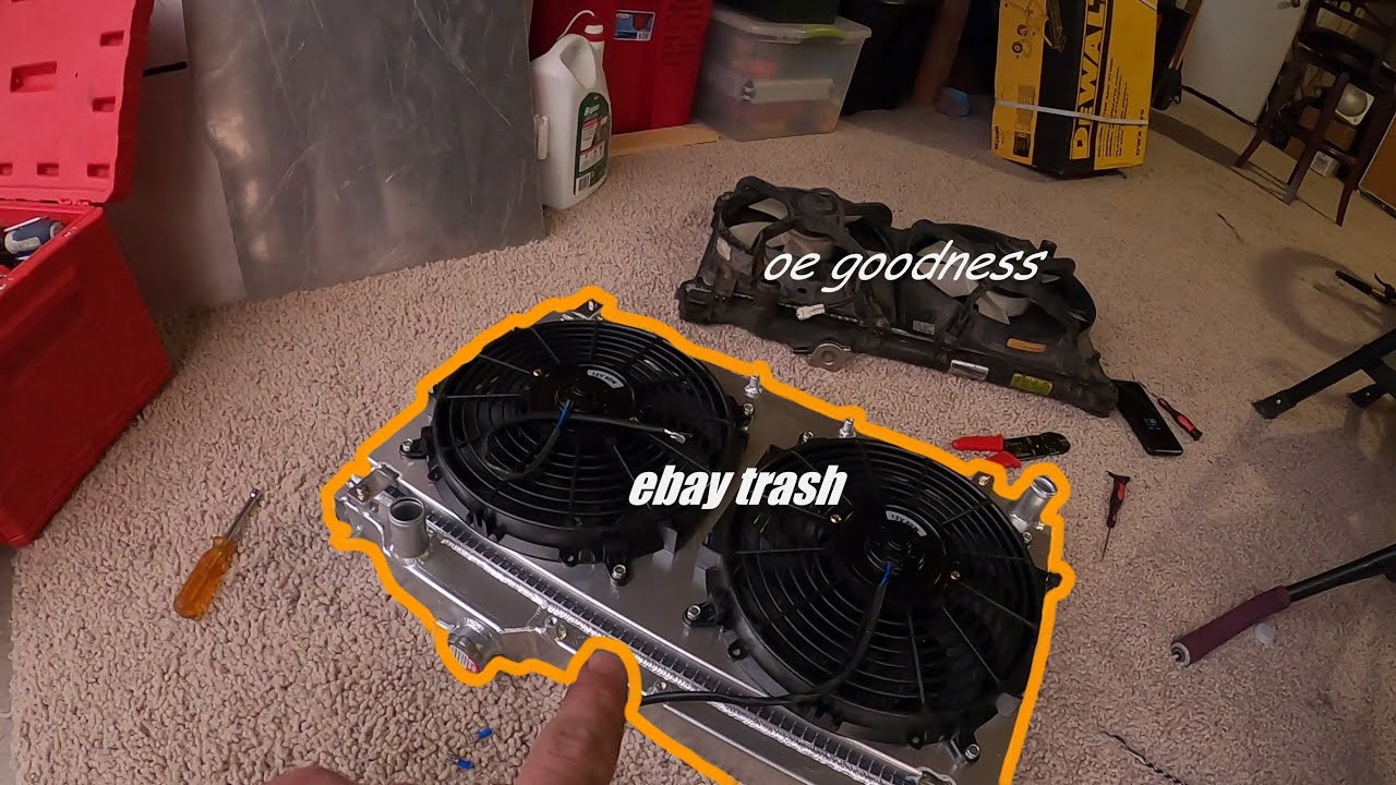 How To Upgrade The Radiator In Your Miata - YouTube