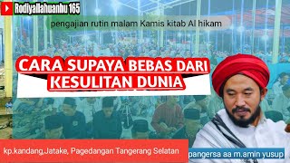 pengajian kitab Al Hikam bersama pangersa aa Muhammad Amin Yusup juz 1 hal-24