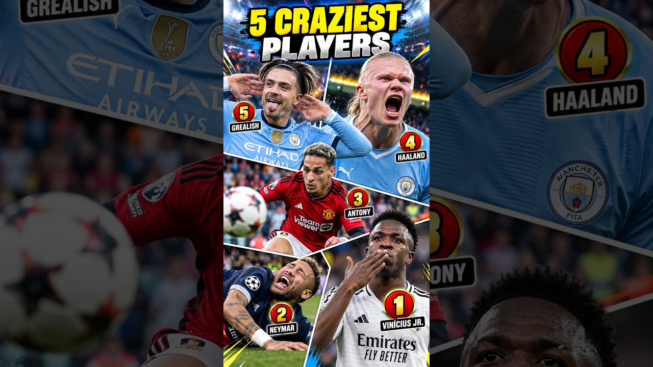 5 Craziest Players In Football