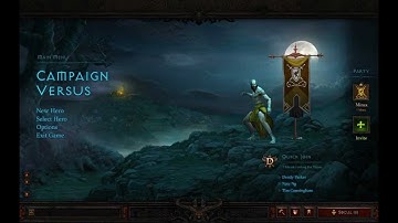 Diablo 3 Interface - Friends, Character, Chat and more