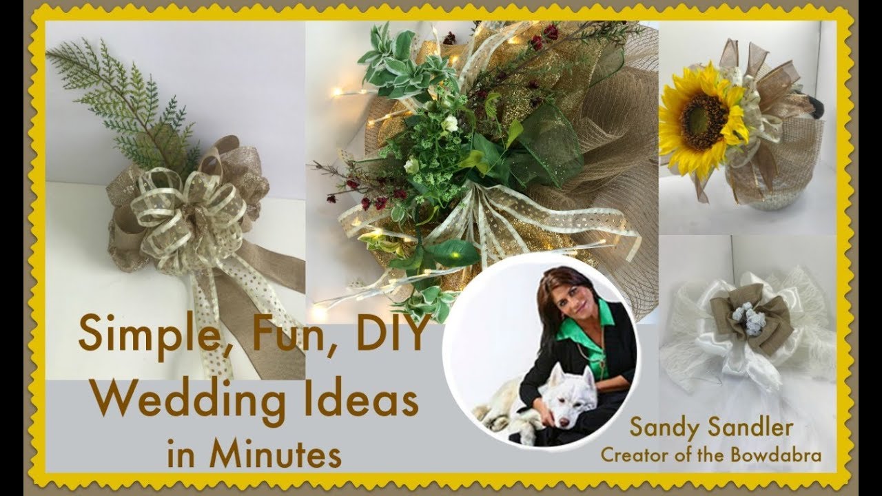 Simple Fun DIY Wedding Bows Ideas In Minutes With The Bowdabra