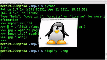 Download Files like WGET with Python - Linux