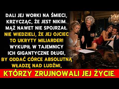 Podpisała rozwód w łzach. Nie wiedziała, że jej ojciec miliarder zniszczy ich do cna.