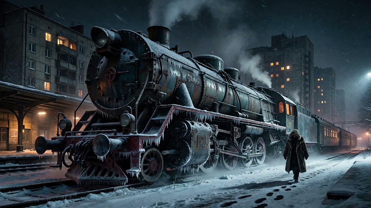 Frozen Rails at the End of the World | Cold Post-Apocalyptic Synth Ambient