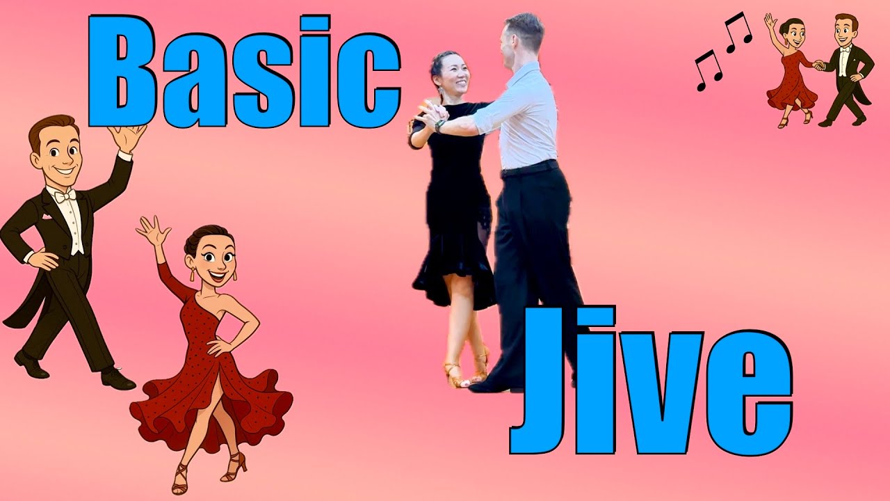 Just the Steps: Basic Jive for Beginners ステップだけ！初心者のための基本ジャイブ | Matthew Day & Celeste Kamite