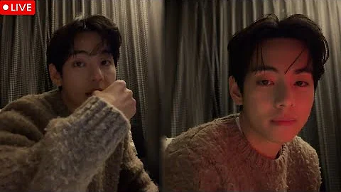 [ENG SUB] BTS Taehyung's Live 🔴 V Live On Weverse Today [08.12.2025]