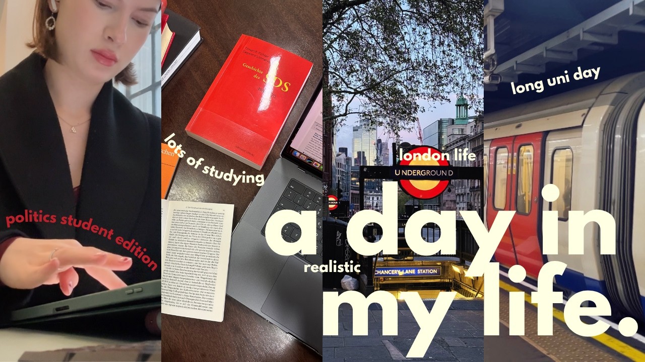 productive day in my life as a uni student in london | realistic living ...