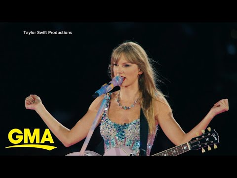 Taylor swift's eras tour coming to movie theaters