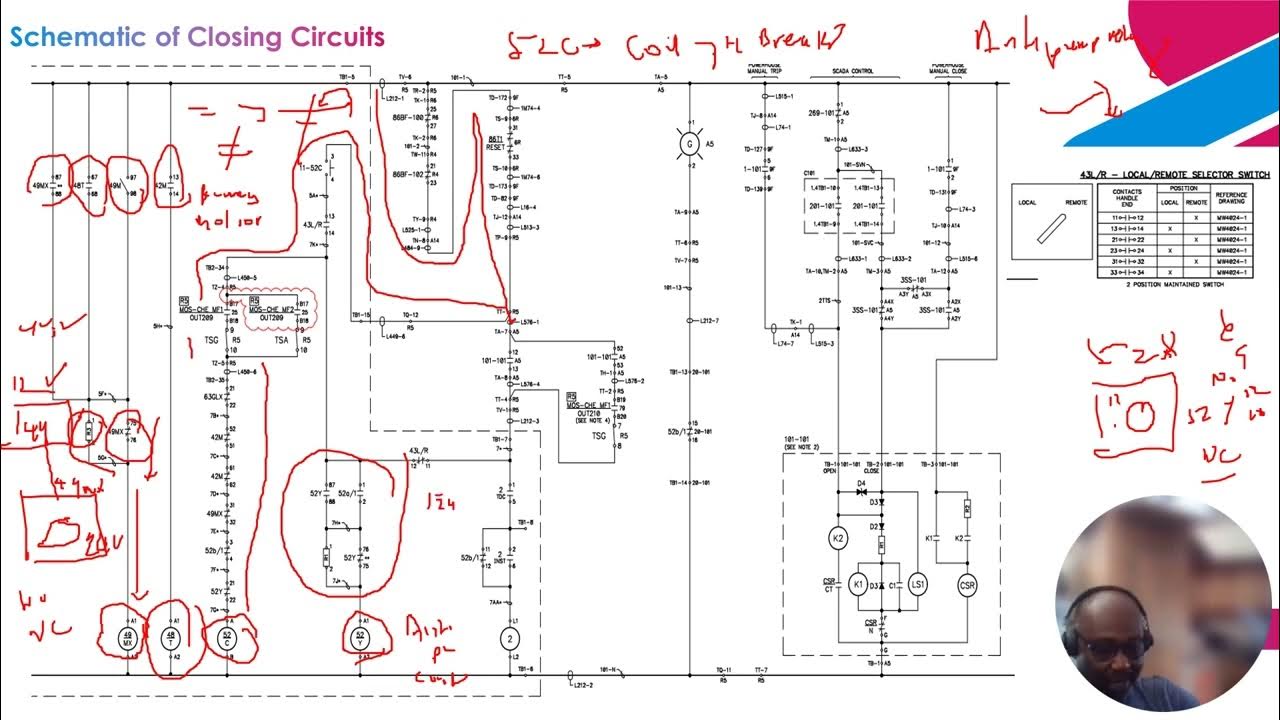 Understanding Schematics of the control of a High Voltage Circuit