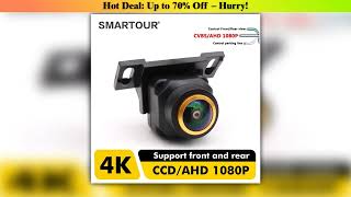 Today Only AHD 1080P Golden Lens 4K Car Rear View Camera Universal Night Vision Backup Parking Reve