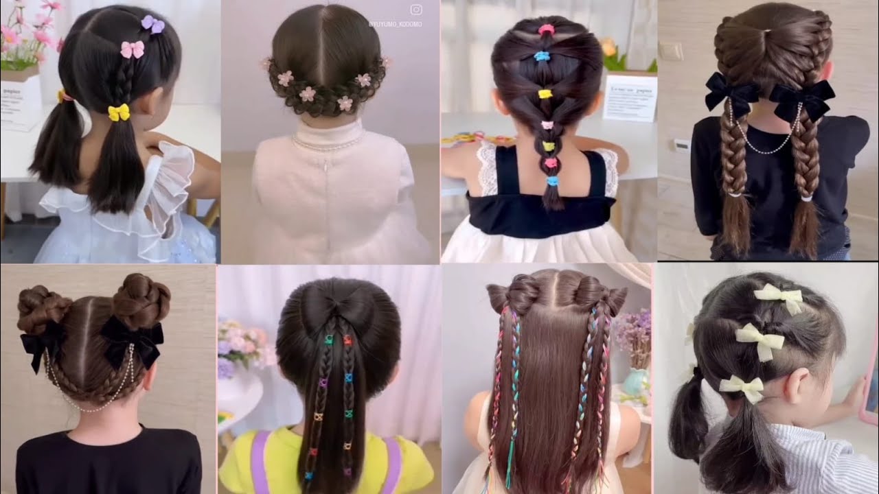 Hairstyle for baby girls 2025/little girl hairstyle ideas/kids hairstyle/choti bachion ka hairstyle