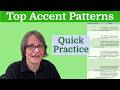 Top American Accent Patterns in 2 Minutes