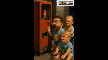 "Baby Putin, Zelensky & Trump’s Surreal Desert Encounter 😂 | AI Art"39