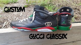 Jordan, Shoes, Custom Gucci Jordan 6s