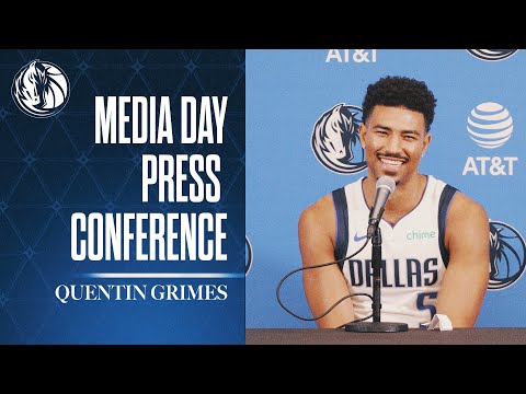 Quentin Grimes | 24-25 Media Day Press Conference | 9/30/24