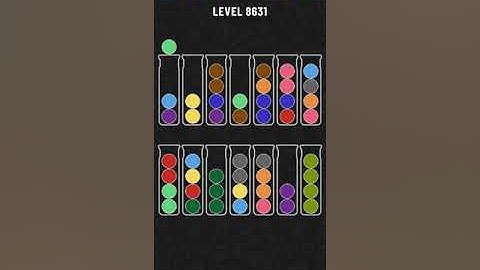 Ball Sort Puzzle Level 8631