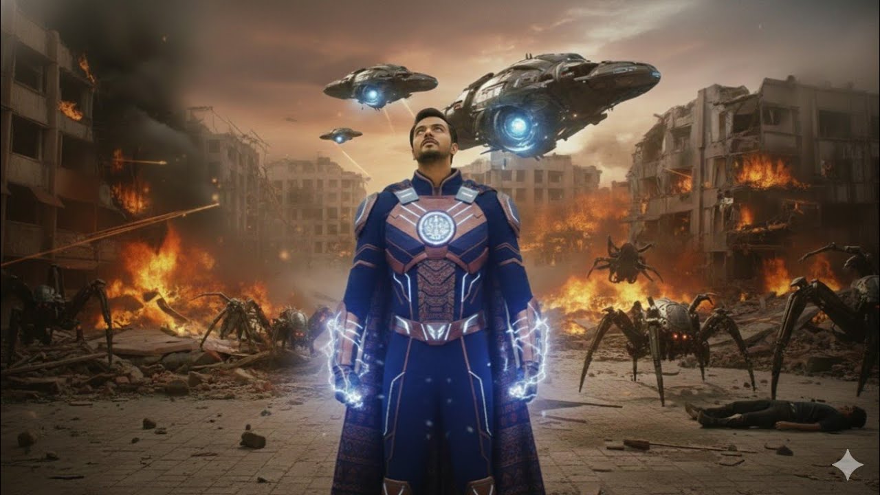 Indusman | The Super Hero | Epic AI Animation Shorts | Hindi Superhero Story | 