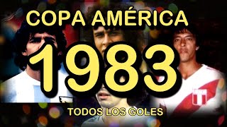 Todos los goles de la Copa América 1983 - All goals of 1983 Copa America