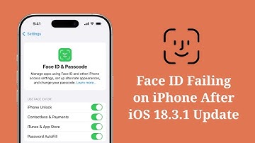 Fixed: Face ID Failing on iPhone After iOS 18.3.1 Update (2025)