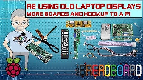 Old laptop Screens on a Raspberry PI... Part 2