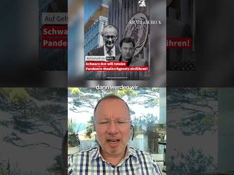 Government wants pandemic gag law: "We will not comply!" 😤