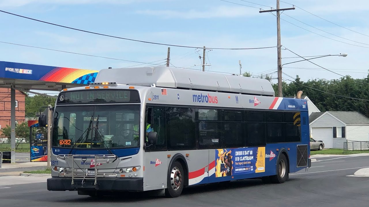 POV Ride WMATA 2007 New Flyer C40LFR 2811 YouTube