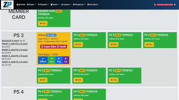 Cara Kasir Rental + Makanan / Minuman di aplikasi rental PS