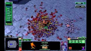 SC2 : 500 lings, 1 Ultralisk